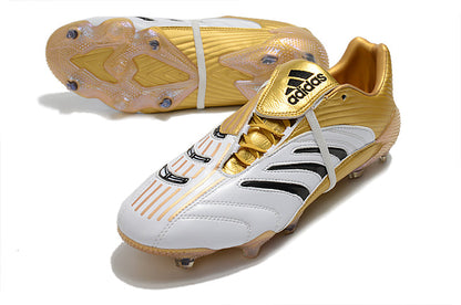 Adidas Predator Mania Absolute FG Branco Dourado