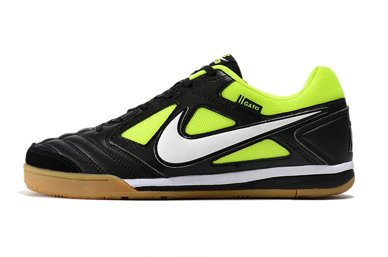 Nike SB Gato Futsal - Preto Verde Limão