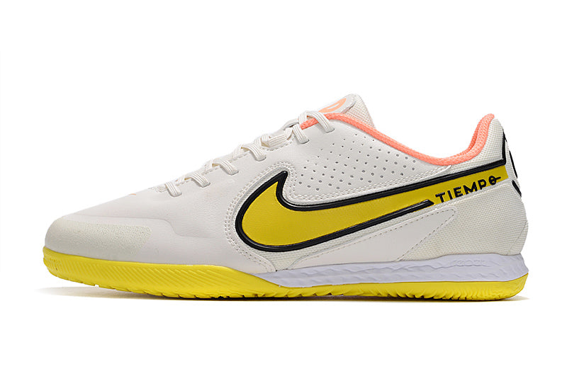 Nike Tiempo Legend 9 Pro Futsal - Branco Amarelo