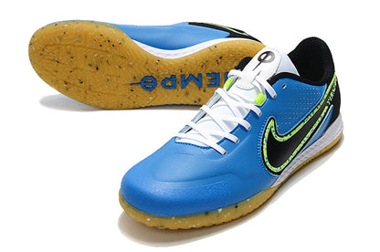 Nike Tiempo Legend 9 Pro Futsal Branco Azul Preto