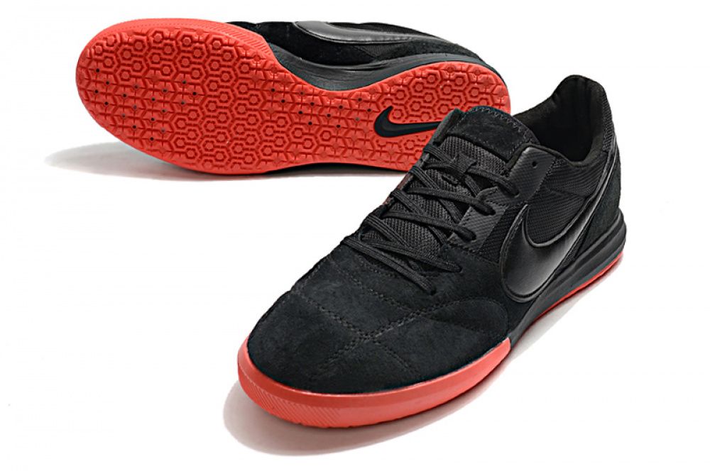 Nike Futsal Premier II Sala - Negro/Rojo