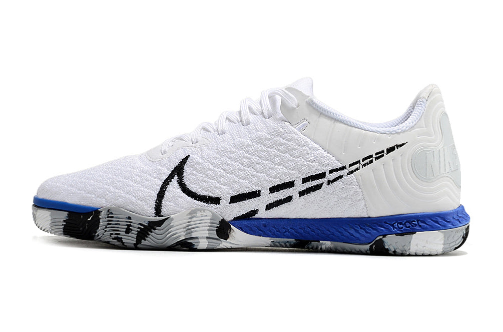 Nike React Gato Futsal - Branco Azul