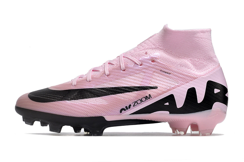 Nike Feminina Air Zoom Superfly 9 FG Elite - Rosa Preto