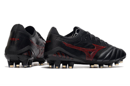 Mizuno Morelia Neo III FG - Preto Vermelho