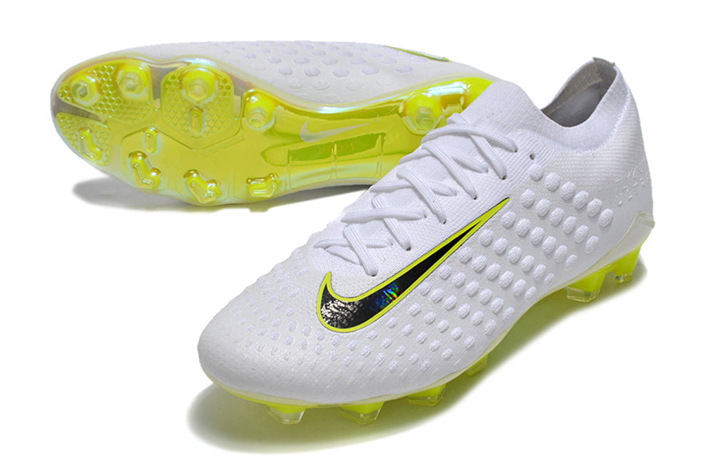 Nike Phantom Ultra Venom FG - Branco Amarelo