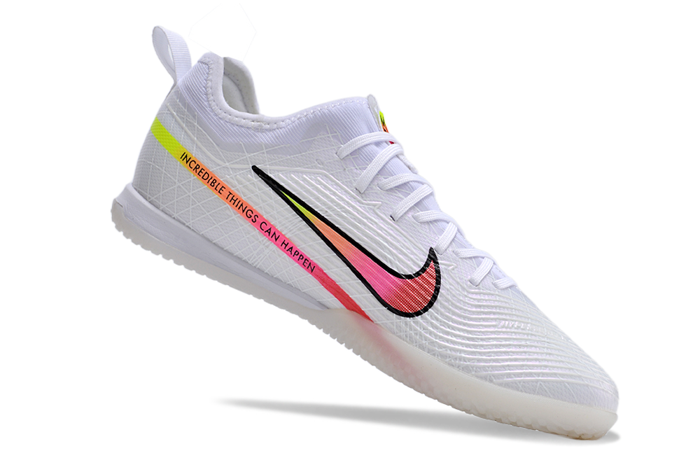 Nike Air Zoom Mercurial Vapor 15 Pro Futsal - Branco Rosa