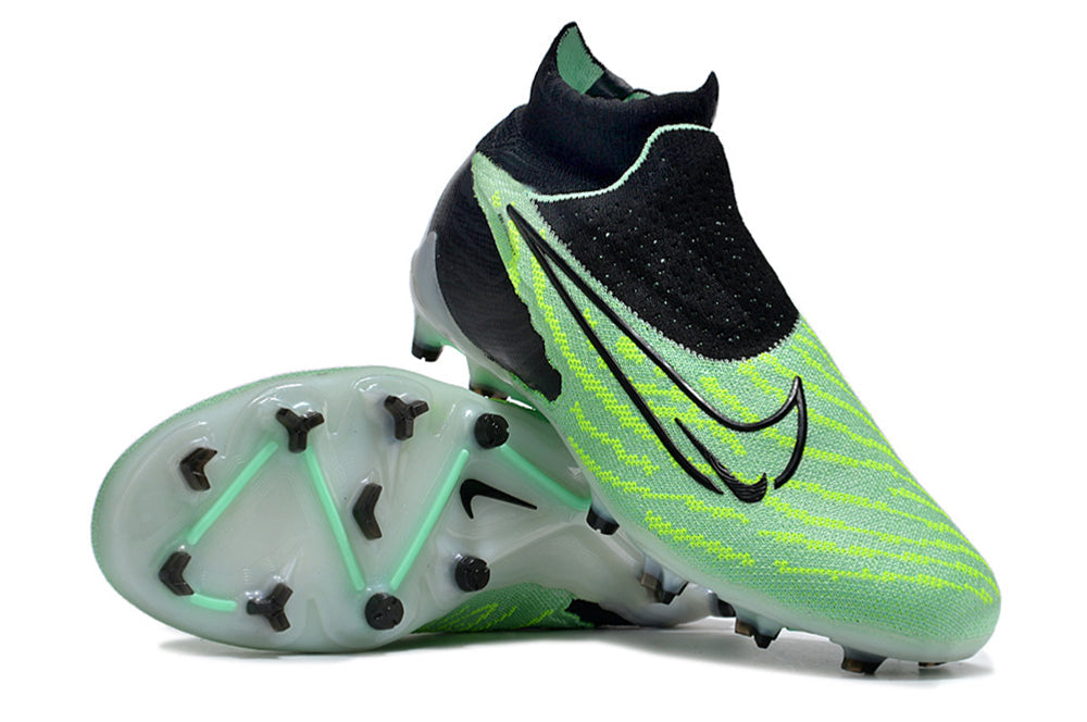 Nike Feminina Phantom GX Elite DF FG - Verde Preto