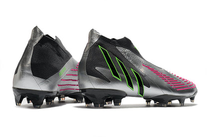 Adidas Predator Edge + FG Prata Preto