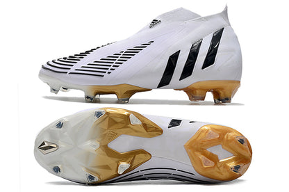 Adidas Predator Edge + FG Branco Dourado