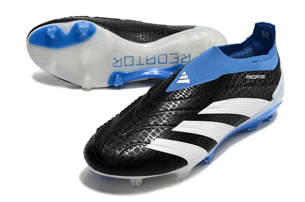 Adidas Predator Elite + FG - Preto Azul