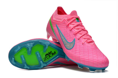 Nike Feminina Air Zoom Mercurial Vapor 15 FG Elite - Rosa Azul