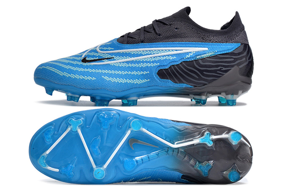 Nike Feminina Phantom GX Elite FG - Azul Preto