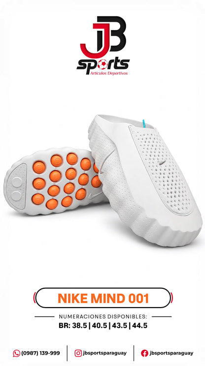 Nike mind 001 (BR: 38.5, 40.5, 43.5, 44.5)