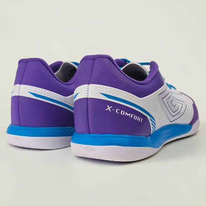 Umbro X-Confort Futsal - Gris/Morado/Azul
